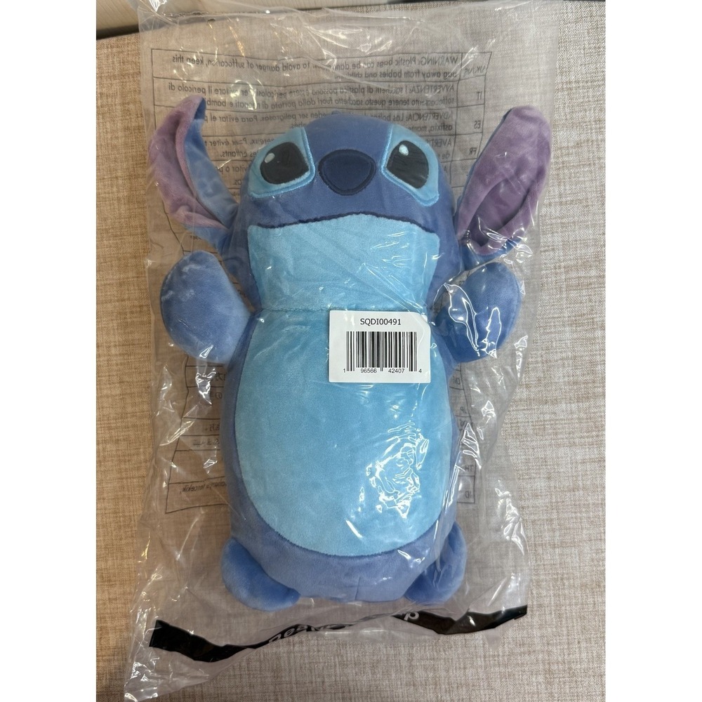 Disney Squishmallows Hug Mees Plush‎ Stitch 10" - New With Tags - Picture 2 of 7